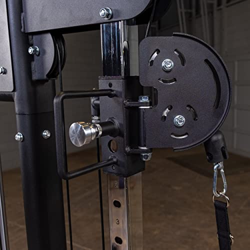 Body-Solid Functional Trainer - Dual 160lb Weight Stacks Black
