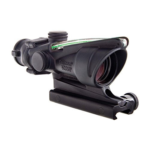 Trijicon ACOG 4 X 32 Scope Dual Illuminated Horseshoe Dot .223 Ballistic Reticle Green