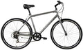Grav Gravity Swift X4 8 Speed Adventure Hybrid Flat Bar Road Bike Titan Gray 20" Men's