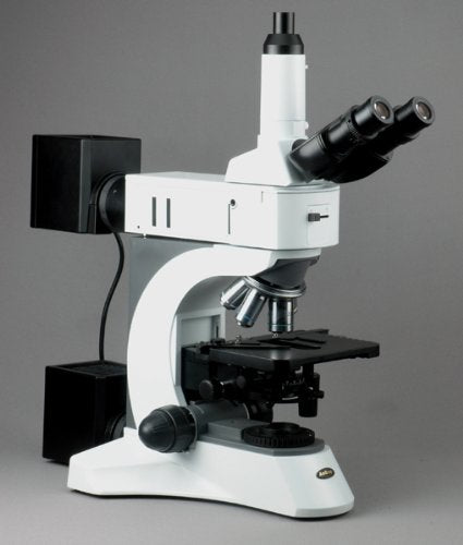 AmScope Digital Metallurgical Microscope 50X-1500X with 1.3MP Camera