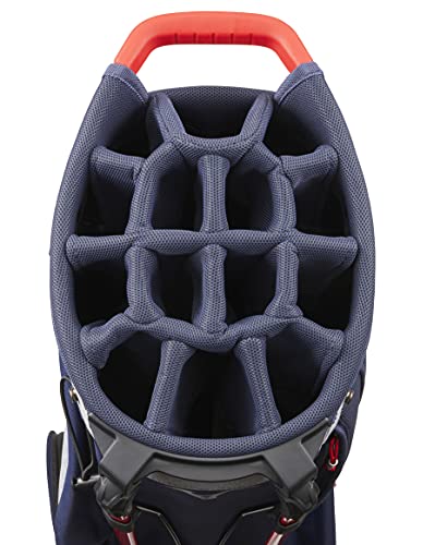 Mizuno BR-DX 14-Way Hybrid Stand Bag Heathered Grey-Navy