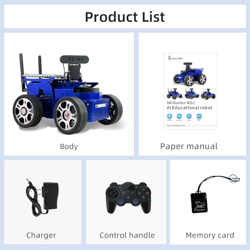 XiaoR Geek Jetson Nano ROS2 Robot Kit Blue