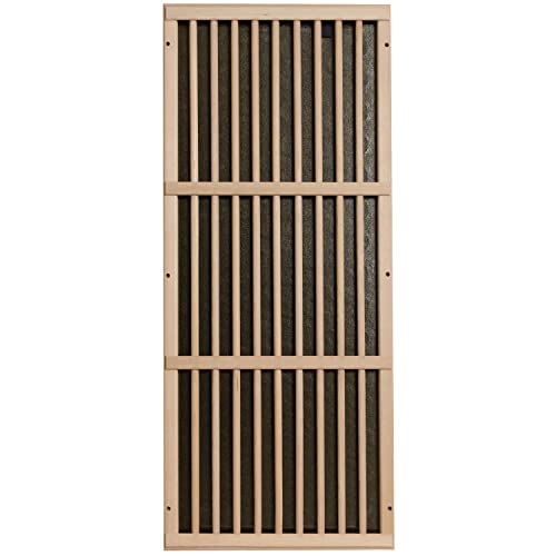 Durasage 3-Person Carbon Infrared Sauna - Canadian Hemlock Wooden - 2000 Watts - Bluetooth, FM Radio & USB Input