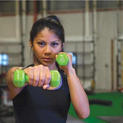 Body-Solid Vinyl Dumbbell Set Complete Set