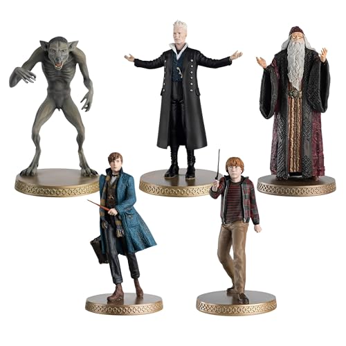 Eaglemoss Limited Harry Potter Wizarding World 1:16 Scale Figure Set of 40 Multicolor