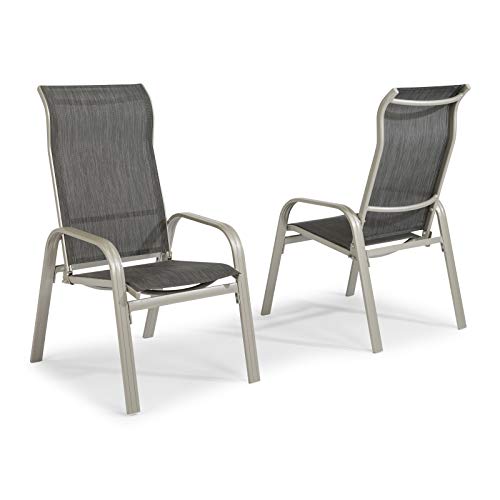 Homestyles 7 Piece Outdoor Dining Set Grey