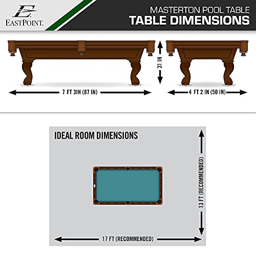 EastPoint Sports Green Masterton Billiard Table