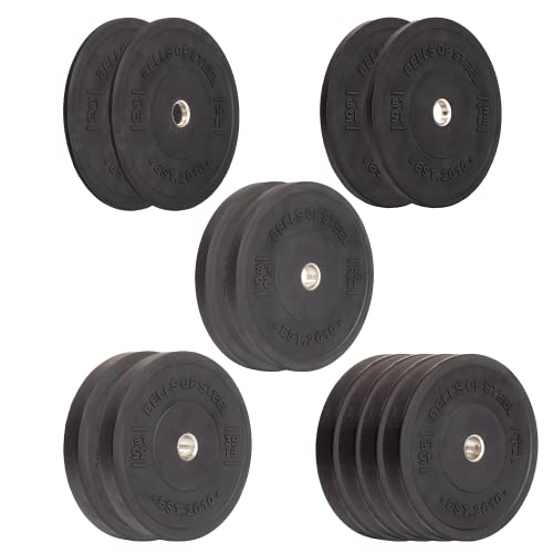 Bells of Steel Bumper Plates Black
