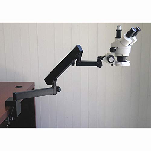 AmScope Professional Trinocular Stereo Zoom Microscope 7X-90X Magnification Clear