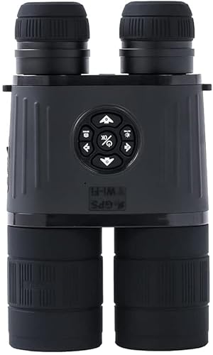 Teslord Night Vision Binoculars with Photo & Video Capture, Digital Infrared Goggles for 1000M Viewing in Darkness Black