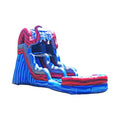 JumpOrange 15’ Ocean Battle Water Slide with Detachable Pool, Commercial Grade Inflatable
