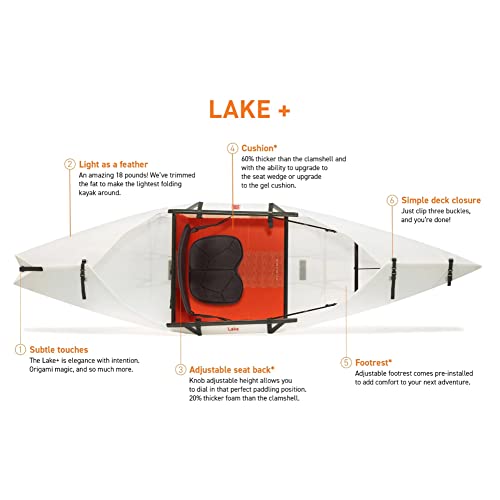 Oru Kayak Lake Sport Pro Bundle White