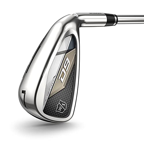 WILSON Staff D9 Iron Golf Set Men's Right Hand Steel Stiff Flex Gray