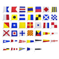 FlagandBanner International Signal Flag Set - Double Stitched Nylon with Rope and Snap Hook