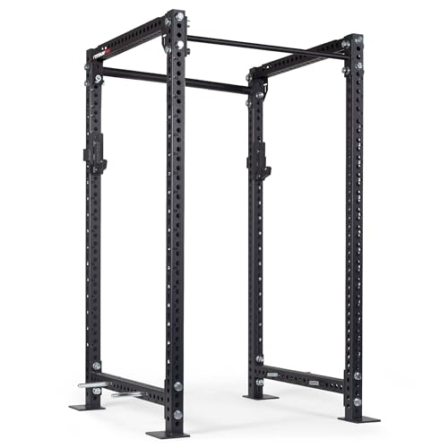 Titan Fitness 90" Black Bolt-Down Power Rack 36" Depth