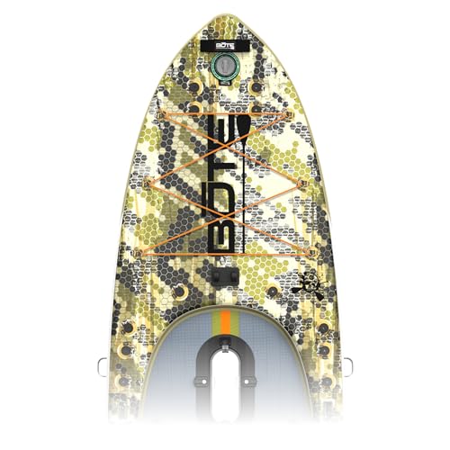 BOTE Rackham Aero Inflatable Fishing Paddle Board 12'4" Verge Camo