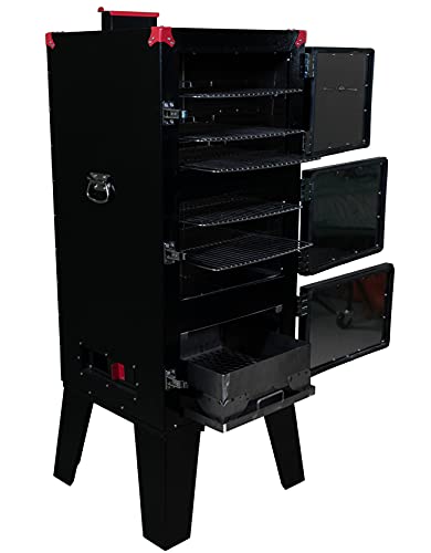 Big Wood Cooking Double Stack Smoker Charcoal