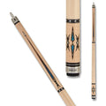 Spartan Billiards Pool Cue Stick Maple Blue Accents Multi