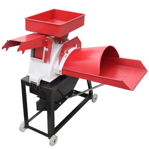 INTSUPERMAI Grass Chopper Pulverizer 220V Red