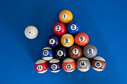 Dynasphere Gold Pool Balls Set Blue Gold