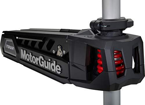 MotorGuide Tour Freshwater Trolling Motor with HD+ Universal Sonar 45-Inch Shaft 82-Pound Thrust 24V Black