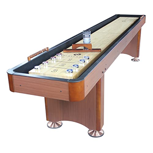 Playcraft Woodbridge 12' Shuffleboard Table Cherry