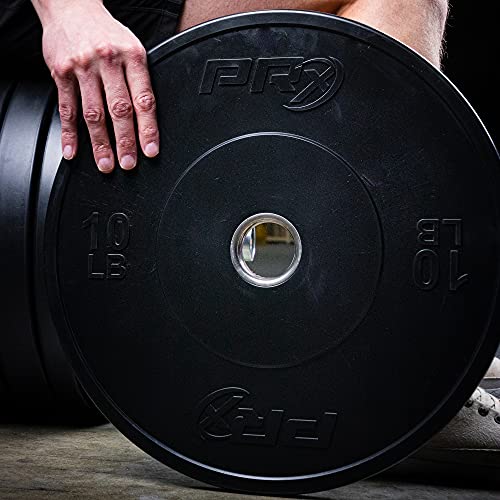PRx Performance Prime Bumper Plates Black