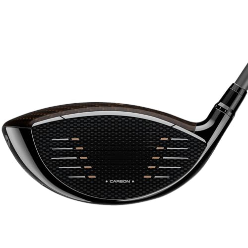 TaylorMade Men's Qi10 LS Designer Series Driver Mitsubishi Diamana T+ 60 Stiff Right 9.0 Black & Copper