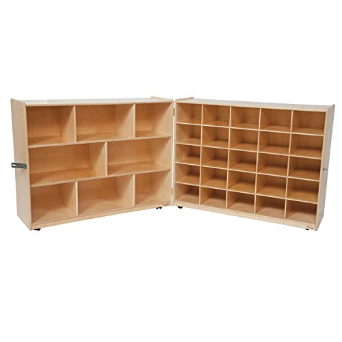 Wood Designs Folding Storage Shelf (Pack of 2)