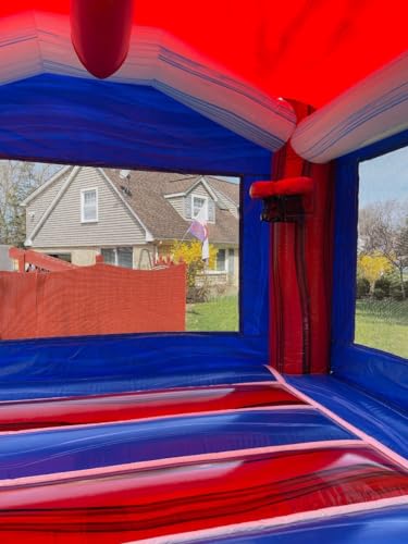 TentandTable Inflatable Bounce House Commercial Grade Stars and Stripes
