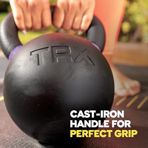TRX Rubber-Coated Kettlebell Black