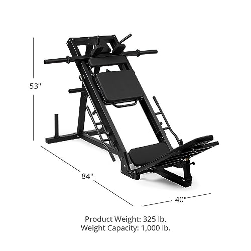 Titan Distributors Inc Plate-Loaded Leg Press & Hack Squat Machine