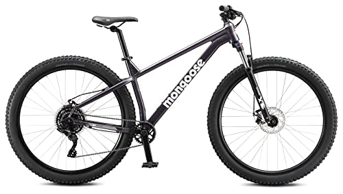 Mongoose Switchback 1 Mountain Bike 8-Speed Drivetrain 29-Inch Wheels 17.5-Inch Frame Purple/Switchback 1