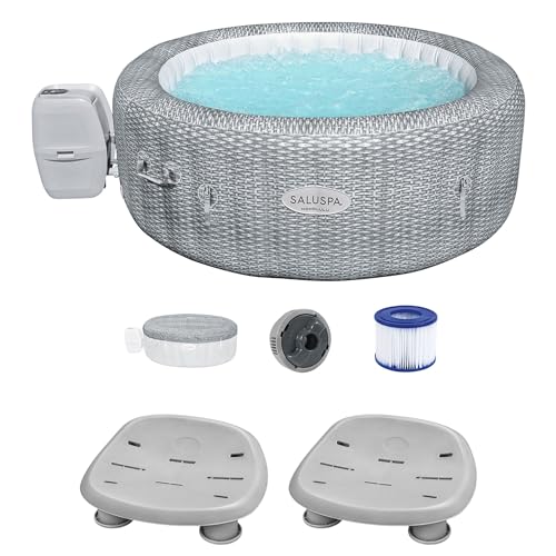 Bestway Coleman Honolulu AirJet Inflatable Hot Tub with EnergySense Cover - Bestway