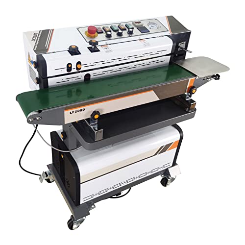 INTSUPERMAI Continuous Bag Sealing Machine Vacuum Sealer 110V