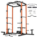 VANSWE Power Cage with LAT Pulldown Attachment Orange