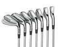 COBRA King Forged Tec X Iron Set Men's Right Hand KBS TGI 75 Reg Flex 5-GW Satin Chrome