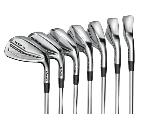 COBRA Golf King Forged Tec X Iron Set Satin Chrome