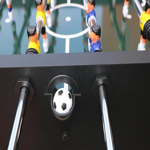 AiAigpt Premium Mini Foosball Table with Accessories Black