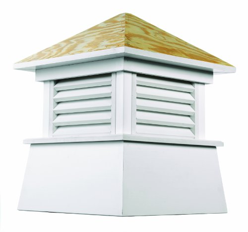 Good Directions Kent Vinyl Cupola with Wood Roof 60" x 80" White