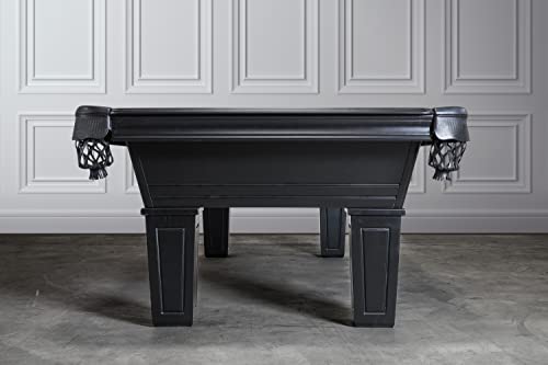 Empire USA Corona Slate Pool Table Matt Black