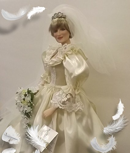 Franklin Mint Heirloom Princess Diana of Wales Wedding Dress Figurine