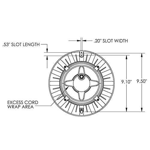 S.R. Smith keloXL LED Pool Light 150-foot Cord RGB