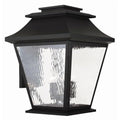 Bailey Street Home 5 Light Outdoor Wall Lantern Coastal Style Black 18"x24