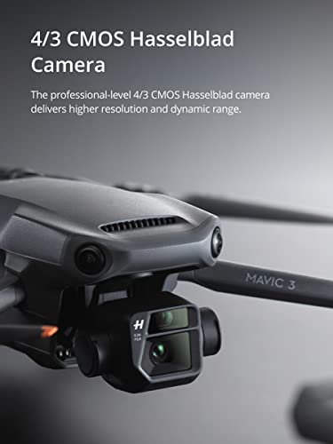DJI Mavic 3 Quadcopter with Remote Controller Renewed Gray
