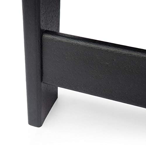 Christopher Knight Home Robert Outdoor Contemporary Adirondack Chair Set of 2 Matte Black
