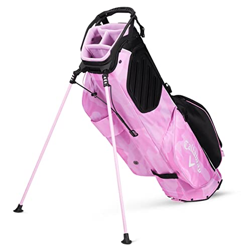 Callaway Golf 2022 Fairway C Stand Bag Black/Pink Camo
