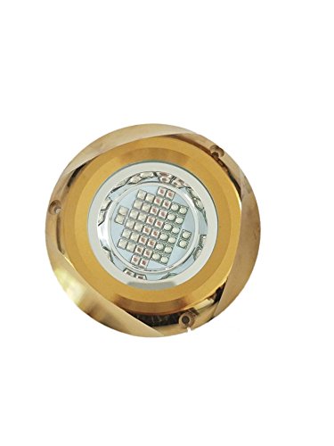 DIRECT IGNITER 450W 34,000L RGB Boat Light Hydro Aurora 4.0 Flush Mount Underwater L.E.D. Gold
