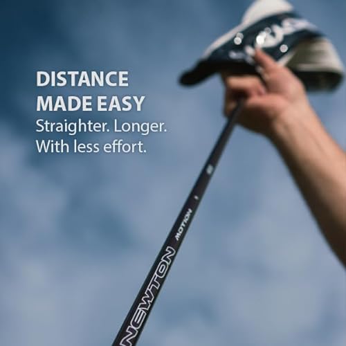 NEWTON Golf Driver Shaft for Callaway Drivers - 75-85mph Swing Speed, Maximize Ball Speed, Smoother Swings, Kinetic Storage, Symmetry360 Design, Tailored Bend, Left Handed Multi-Colored