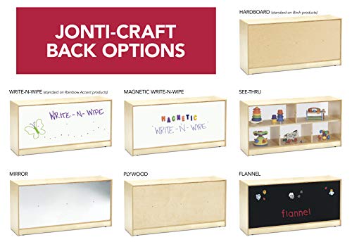 Jonti-Craft Maxi Mobile Triple Fold-N-Lock Yellow
